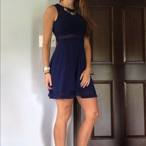 Navy express dress